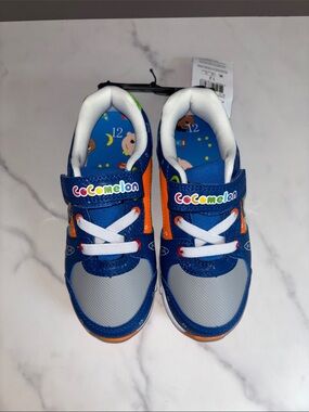 CoComelon Light Up Kids Blue & Orange Athletic Sneakers